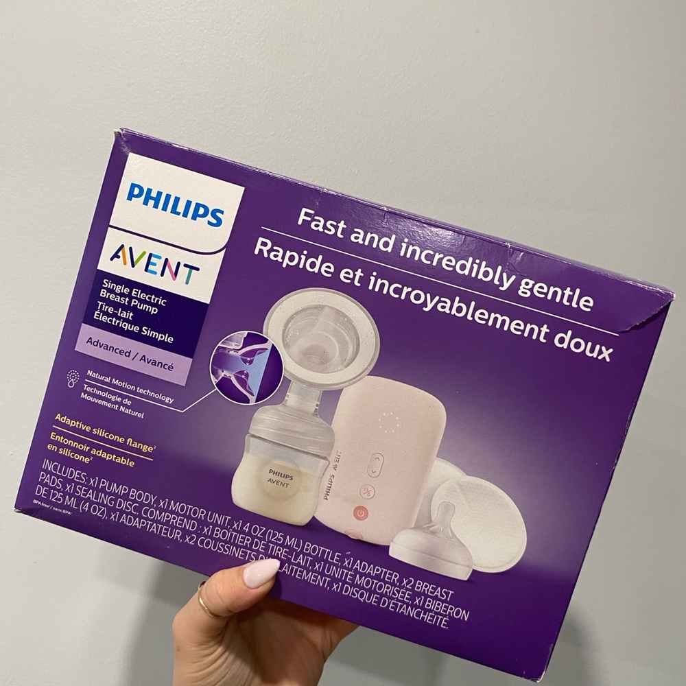 Philips Avent Single Electric Breast Pump - White